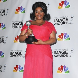 Jill Scott in The 43rd Annual NAACP Awards - Press Room
