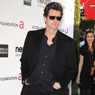 Jim Carrey in 21st Annual Elton John AIDS Foundation's Oscar Viewing Party
