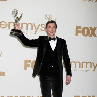 Jim Parsons in The 63rd Primetime Emmy Awards - Press Room