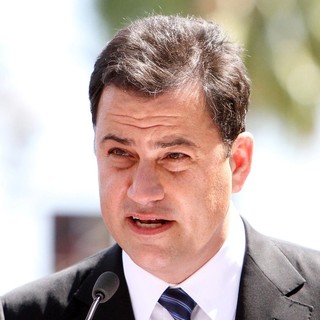 Jimmy Kimmel in Ellen DeGeneres Is Honored with A Star on The Hollywood Walk of Fame