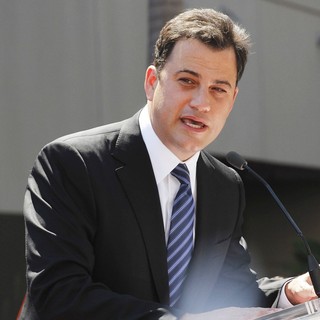 Jimmy Kimmel in Ellen DeGeneres Is Honored with A Star on The Hollywood Walk of Fame