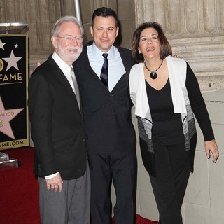 Jim Kimmel, Jimmy Kimmel, Joan Kimmel in Jimmy Kimmel Honored with A Star on The Hollywood Walk of Fame