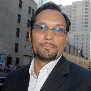 Jimmy Smits in Jimmy Smits Outside Ed Sullivan Theatre for The Late Show with David Letterman