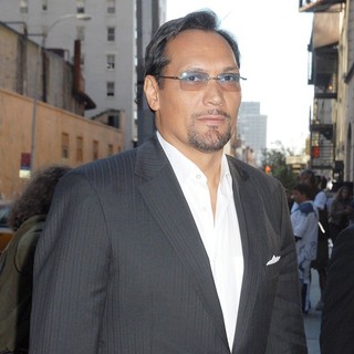 Jimmy Smits in Jimmy Smits Outside Ed Sullivan Theatre for The Late Show with David Letterman