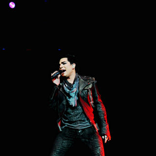 Adam Lambert in The 2010 Q102 Jingle Ball
