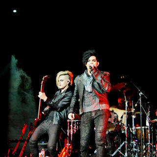 Adam Lambert in The 2010 Q102 Jingle Ball