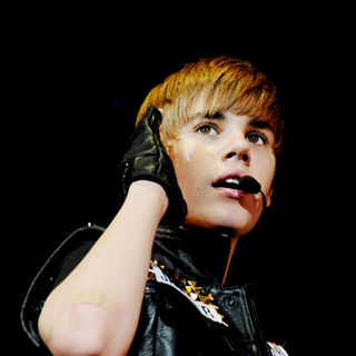 Justin Bieber in The 2010 Q102 Jingle Ball