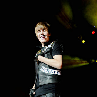 Justin Bieber in The 2010 Q102 Jingle Ball