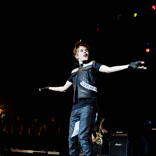 Justin Bieber in The 2010 Q102 Jingle Ball