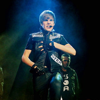 Justin Bieber in The 2010 Q102 Jingle Ball
