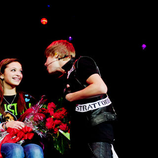 Justin Bieber in The 2010 Q102 Jingle Ball