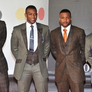 JLS in The 2013 Brit Awards - Arrivals