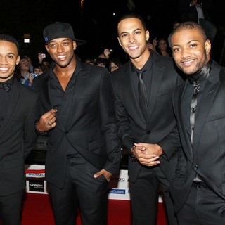 JLS in The MOBO Awards 2011 - Arrivals