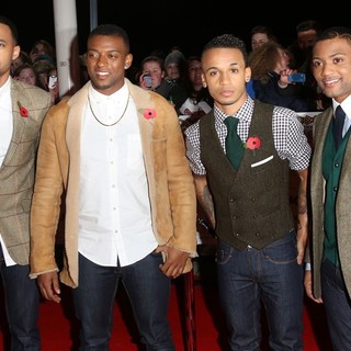 JLS in The MOBO Awards 2012 - Arrivals