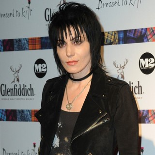 Joan Jett in 2010 Dressed to Kilt Charity Fashion Show - Arrivals