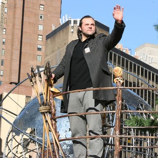 Joba Chamberlain in Macy's 85th Annual Thanksgiving Day Parade
