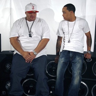 Fat Joe, Cory Gunz in On The Set of A New Music Video for Rapper Fred The Godson