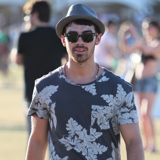 Joe Jonas, Jonas Brothers in Celebrities at The 2012 Coachella Valley Music and Arts Festival - Week 2 Day 2
