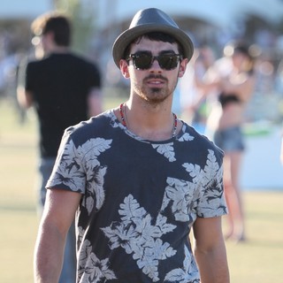 Joe Jonas, Jonas Brothers in Celebrities at The 2012 Coachella Valley Music and Arts Festival - Week 2 Day 2
