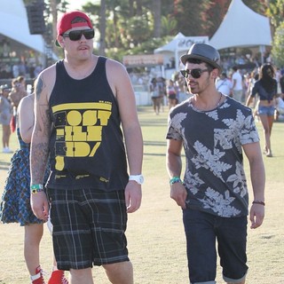 Jonas Brothers in Celebrities at The 2012 Coachella Valley Music and Arts Festival - Week 2 Day 2 - joe-jonas-2012-coachella-week-2-day-2-08