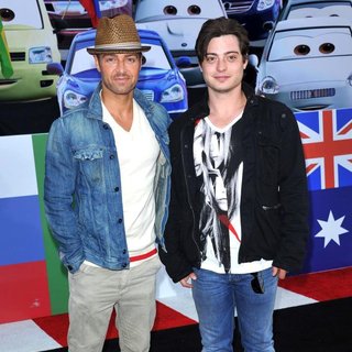 Joey Lawrence, Andrew Lawrence in The Los Angeles Premiere of Cars 2 - Arrivals
