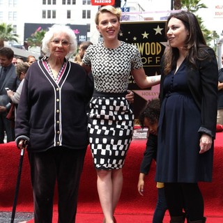 Scarlett Johansson, Melanie Sloan in Scarlett Johansson Is Honored with A Star on The Hollywood Walk of Fame