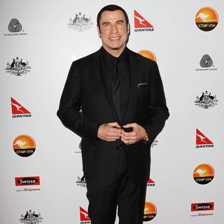 John Travolta in G'Day USA 2013 Black Tie Gala - Arrivals
