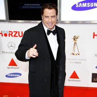 John Travolta in The Goldene Kamera (Golden Camera) Awards
