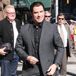 Celebrities Outside of The Ed Sullivan Theater for The Late Show with David Letterman