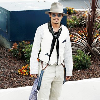 Johnny Depp in 2011 Cannes International Film Festival - Day 4 - Pirates of the Caribbean On Stranger Tides