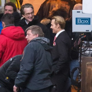 On The Set of Movie Mortdecai