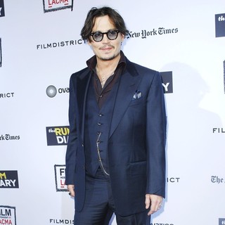 Johnny Depp in The Rum Diary Premiere - Arrivals
