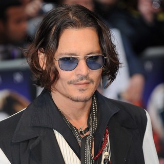 Johnny Depp in UK Premiere of Dark Shadows - Arrivals
