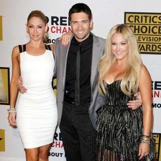 Kym Johnson, Dmitry Chaplin, Lacey Schwimmer in The 2011 Critics Choice Television Awards Luncheon - Red Carpet