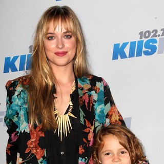 Dakota Johnson, Maggie Elizabeth Jones in KIIS FM's Jingle Ball 2012 - Arrivals
