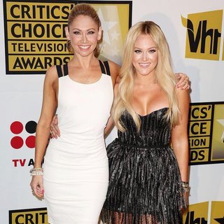 Kym Johnson, Lacey Schwimmer in The 2011 Critics Choice Television Awards Luncheon - Red Carpet
