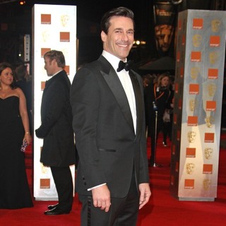 Jon Hamm in Orange British Academy Film Awards 2012 - Arrivals - jon-hamm-orange-british-academy-film-awards-2012-04