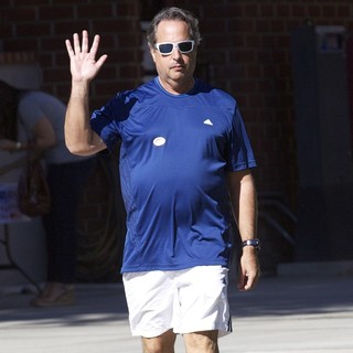 Jon Lovitz in Jon Lovitz Arriving at The Polling Station for The US Presidential Election