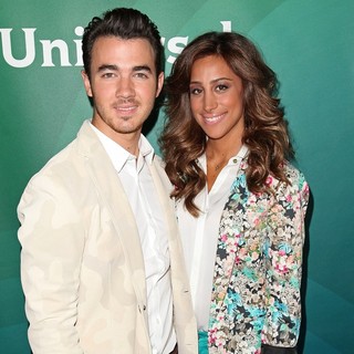 Kevin Jonas, Danielle Deleasa in NBC Universal Press Tour - Day 2