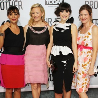 Rashida Jones, Elizabeth Banks, Zooey Deschanel, Kathryn Hahn in Our Idiot Brother - Los Angeles Premiere