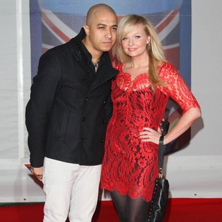 Jade Jones, Emma Bunton in The BRIT Awards 2012 - Arrivals