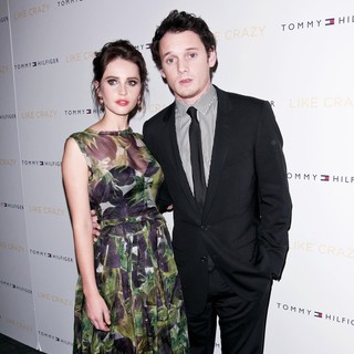 Felicity Jones, Anton Yelchin in The New York Premiere of Like Crazy