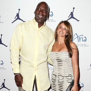 Michael Jordan, Yvette Prieto in Michael Jordan Celebrity Invitational Welcome Reception