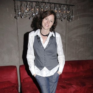 Jorja Fox in After Party for The Opening Night of Dusty Stay Forever The Life and Music of Dusty Springfield