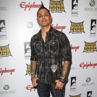 Jose Mangin in 2012 Revolver Golden Gods Awards Show
