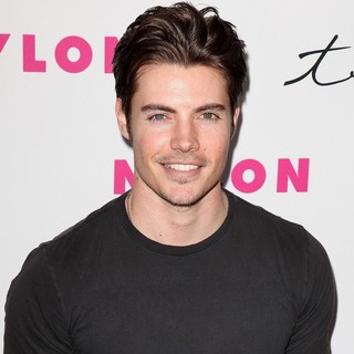 Josh Henderson in Nylon Magazine 12th Anniversary Issue Party with Sucker Punch Cast and April Cover Stars