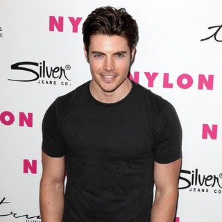 Josh Henderson in Nylon Magazine 12th Anniversary Issue Party with Sucker Punch Cast and April Cover Stars