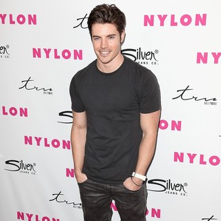 Josh Henderson in Nylon Magazine 12th Anniversary Issue Party with Sucker Punch Cast and April Cover Stars