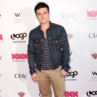 Josh Hutcherson in LOGO's 2012 NewNowNext Awards