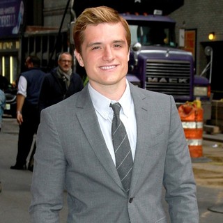 Josh Hutcherson in The Late Show with David Letterman - Arrivals